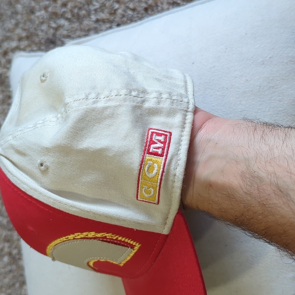 Calgary flames CCM authentic equipment hat - Picture 2 of 4